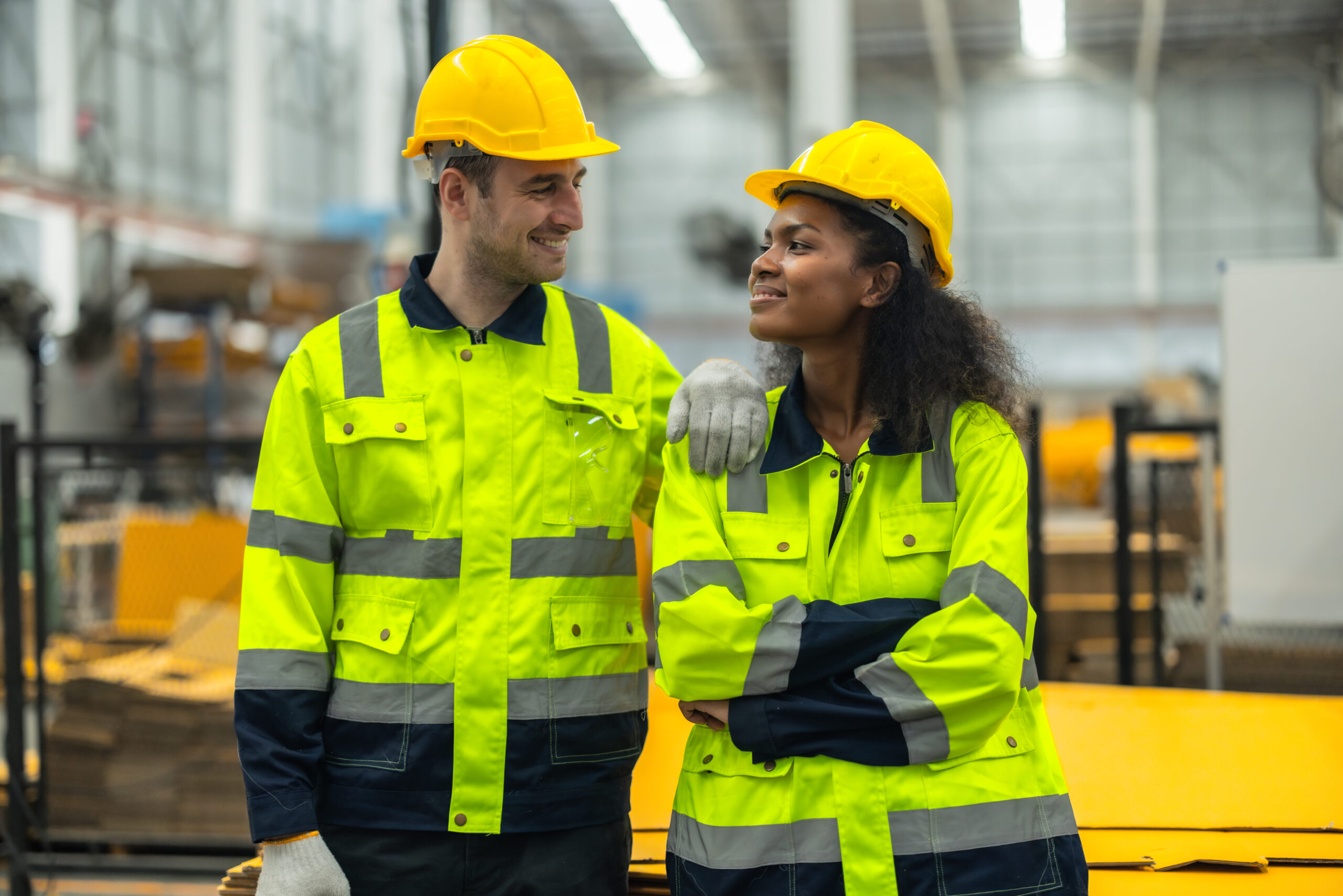 Cardboard workers chat, share ideas during breaks, foster togeth
