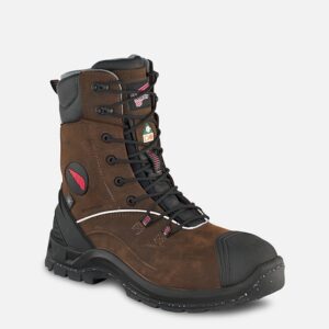 PetroKing Men's Electrical Hazard, Puncture Resistant, Waterproof and Insulated 8-inch Safety Toe Boot