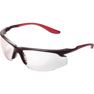 Sport Half Frame Safety Glasses, Anti-Fog, Clear Lens.