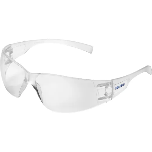 Ocean Frameless Petite Safety Glasses, Scratch Resistant, Clear Lens