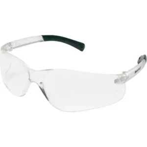 Ocean BK110 Crews BearKat Safety Glasses with Clear Lens Soft Non-Slip Temple Material