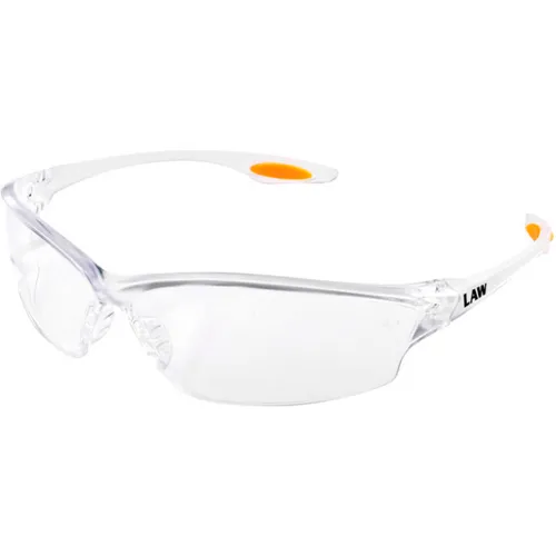 Ocean MCR Safety LW210 Law® LW2 Safety Glasses , Clear Lens